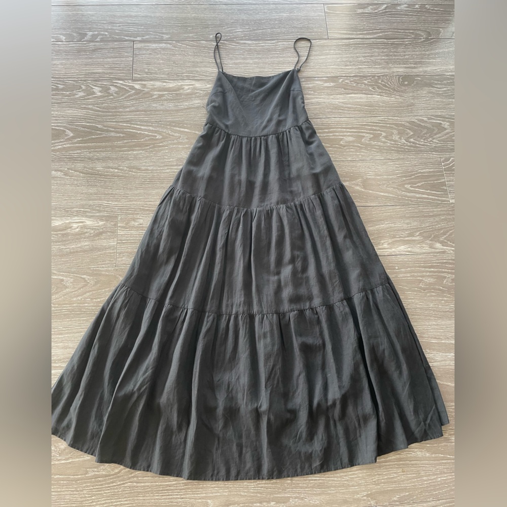 Aqua Black Maxi Dress